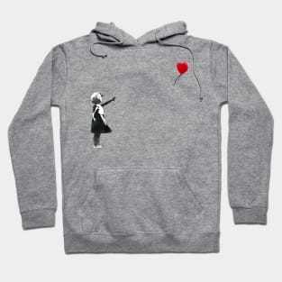 Banksy Girl With Red Balloon Hoodie